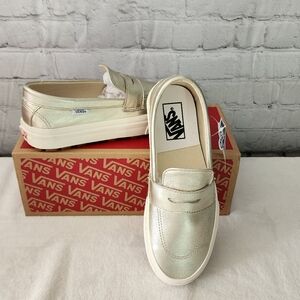 Vans Metallic Slip-On Sneakers